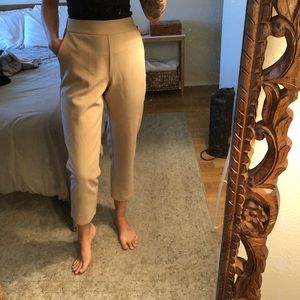 Beige slacks